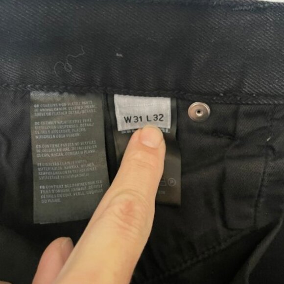 MTWTFSS Weekday Skinny Jeans / Black / 31W - Picture 4 of 4